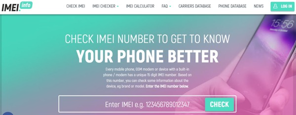 IMEI-tiedot