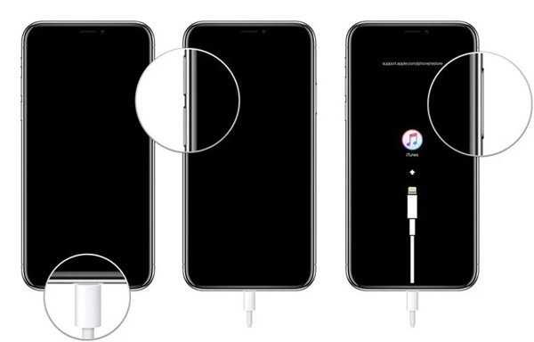 Mode de récupération de l'iPhone 8