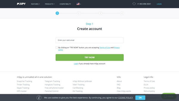 Purchase mSpy Account