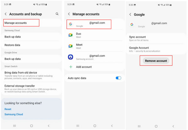 Remove Google Account From Samsung
