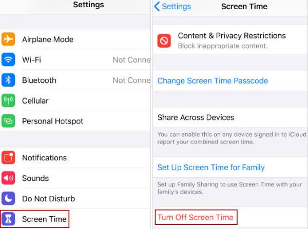 Set Screen Time