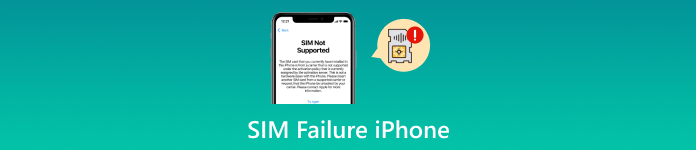 فشل شريحة SIM في iPhone