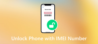 Odblokuj telefon za pomocą numeru IMEI