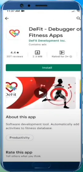 Download Defit in Google Play Store