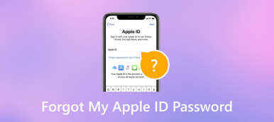 Zapomněli jste heslo k mému Apple ID