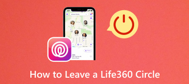 Forlat en Life360-sirkel