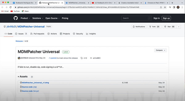 MDMPatcher Universale Github