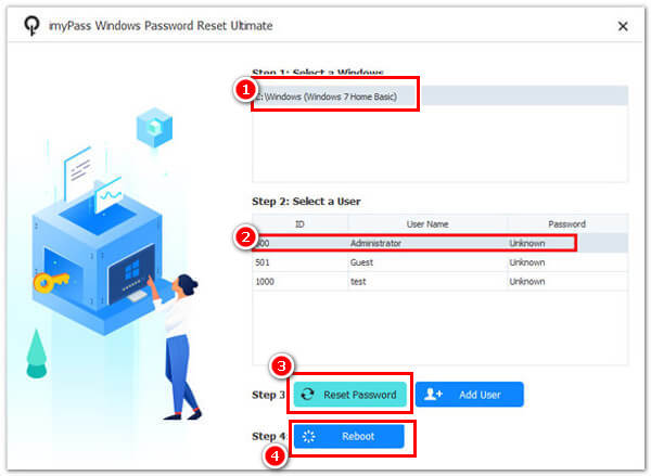 Windows-Passwort zurücksetzen