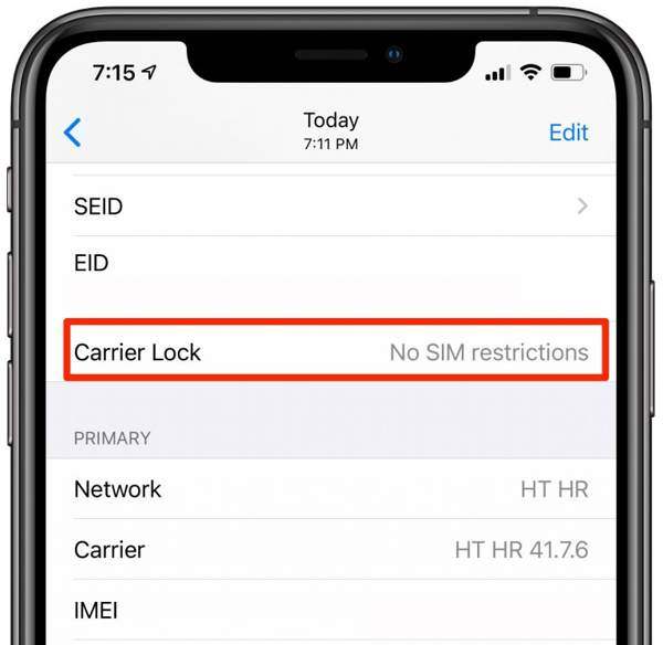 Check iPhone Lock Status