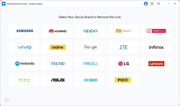 Drfone 브랜드 선택