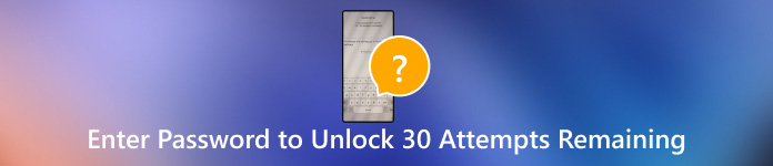 Enter Password to Unlock 30 Attempts Remaining