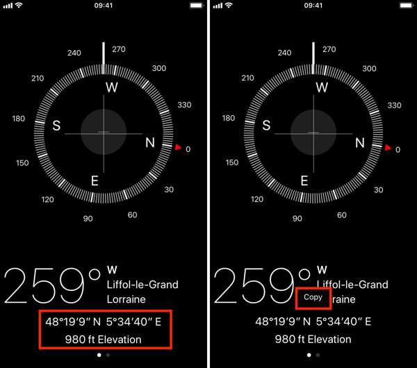 iPhone Compass