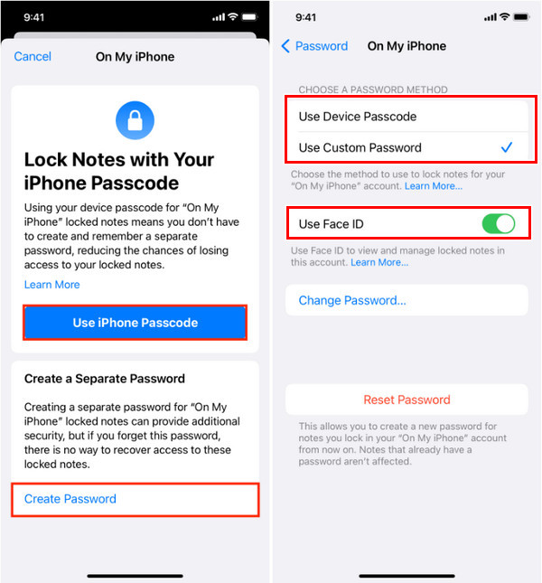 Lock Notes With iPhone Passcode IOS 16