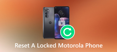 Resetujte telefon Motorola při uzamčení