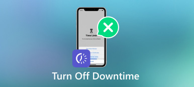 Turn off Downtime on iphone