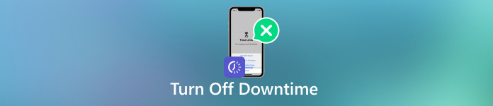 Turn off Downtime on iphone