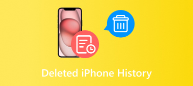 Histórico do iPhone excluído