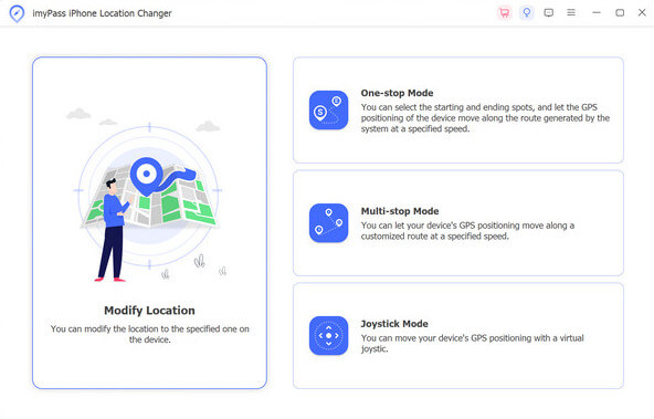 imypass Modify Location