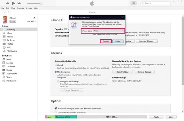 Recover Deleted Voice Memos iTunes