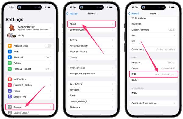 Imei Number Phone