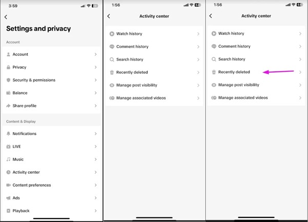 Configurações do Instagram