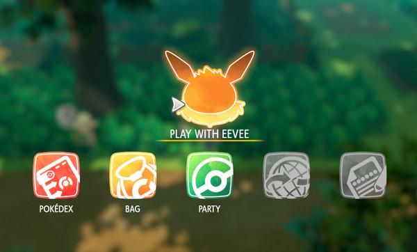 Interface de Pokémon