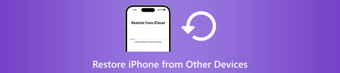 Restaurar iPhone de outros dispositivos