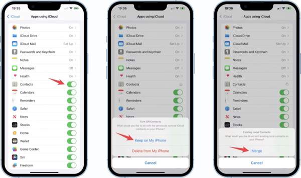 Keep Contacts On Iphone