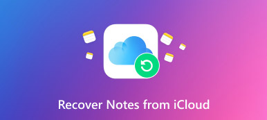 Восстановить заметки из iCloud S