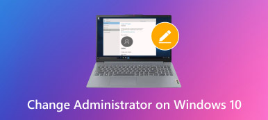 Change Administrator on Windows 10