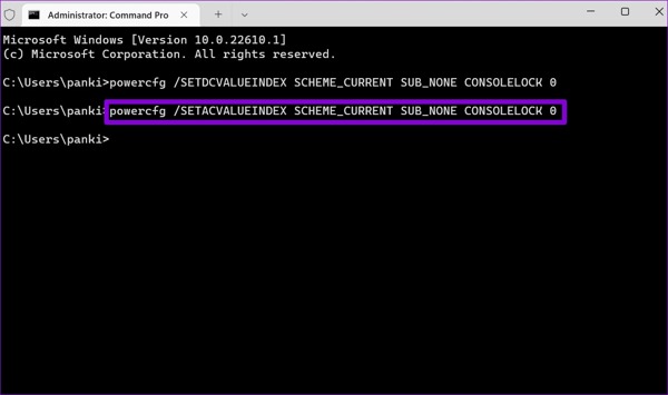 Bypass Login Command Prompt