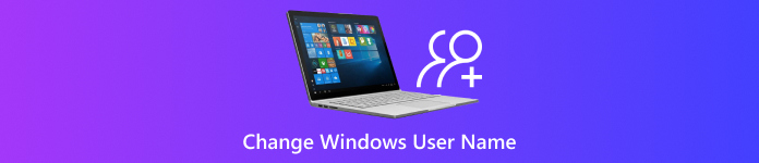 Modifier le nom d'utilisateur Windows