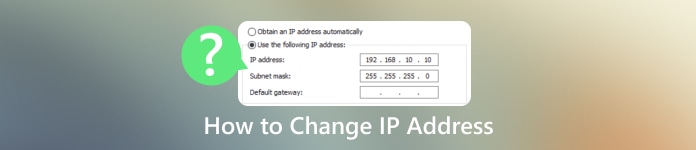 Comment changer l'adresse IP