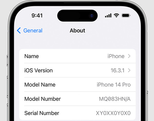iMei Serial Number