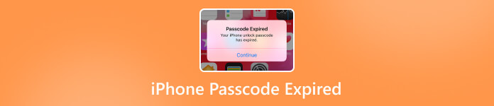 iPhoneのパスコードの有効期限が切れました