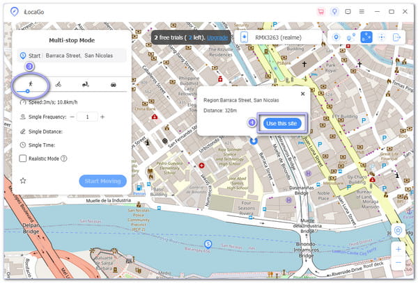 Segnala i luoghi con Pokéstop e Palestre
