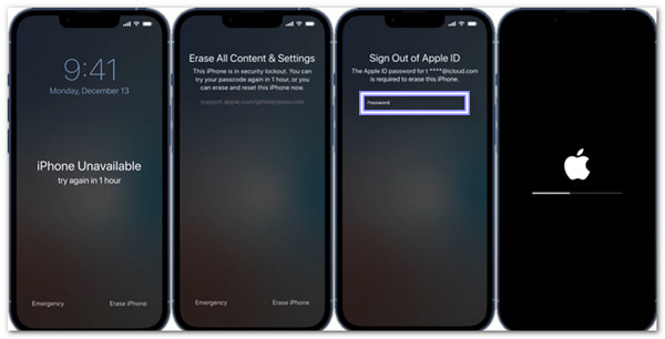 Schermata di blocco di sicurezza per iOS 15 2 a iOS 16