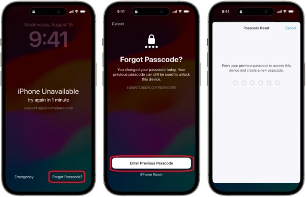 パソコンを使わずにiPhoneの画面ロックを消去する