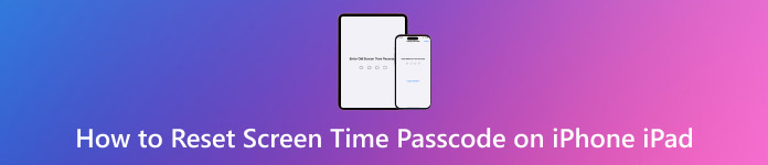Como redefinir a senha do tempo de tela no iPhone iPad