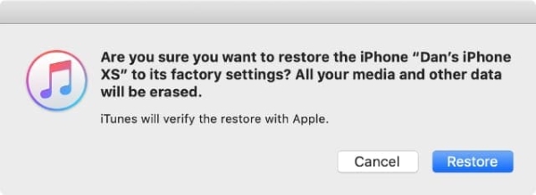Redefinir o tempo de tela via reinicialização completa do iPhone