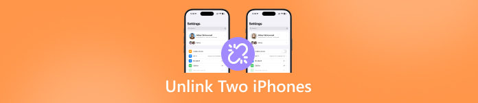 Dissocier deux iPhones