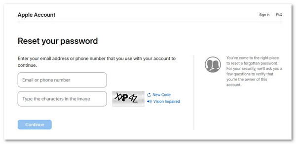 Appleのウェブサイトの使用